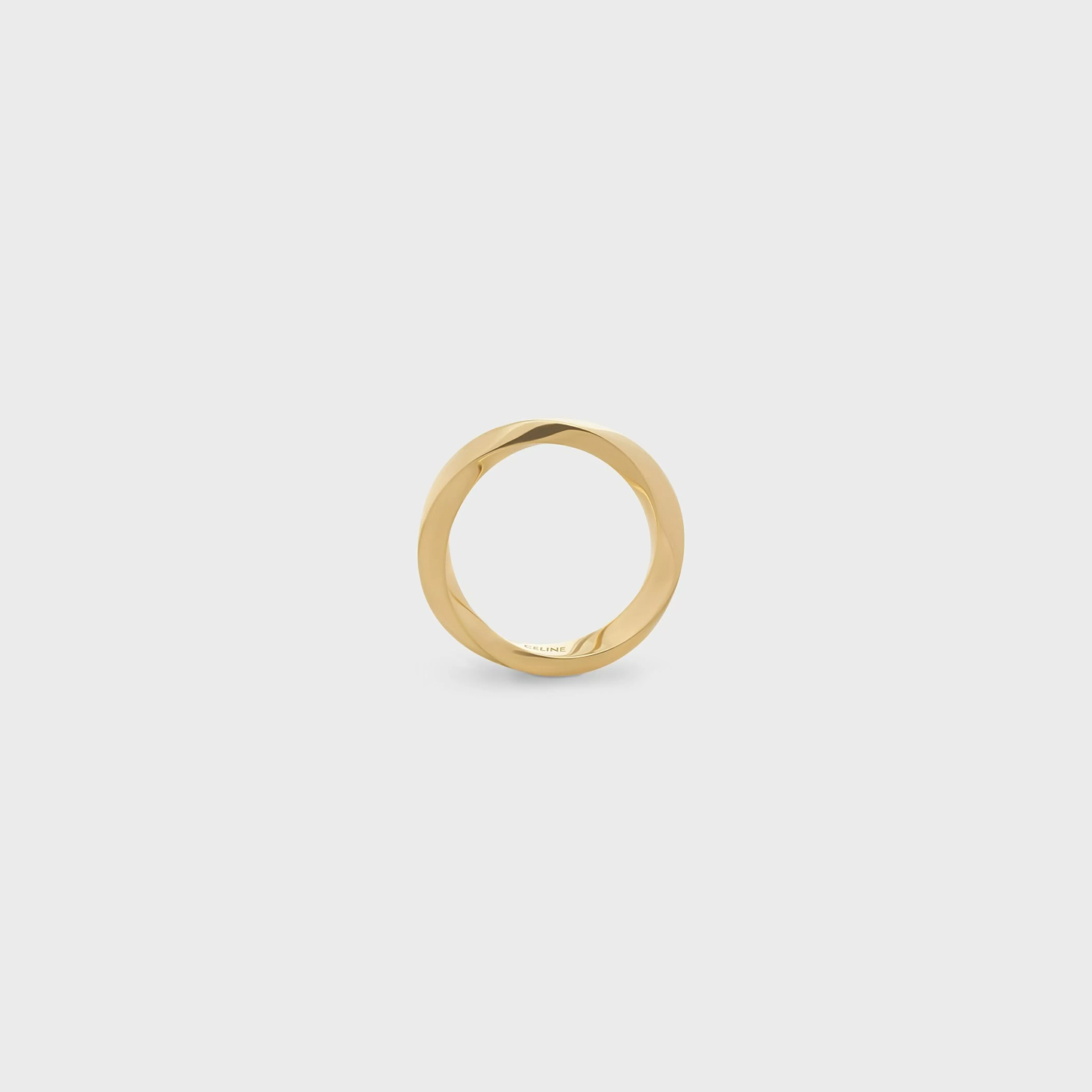 Torsion Ring in Yellow Gold^CELINE Clearance