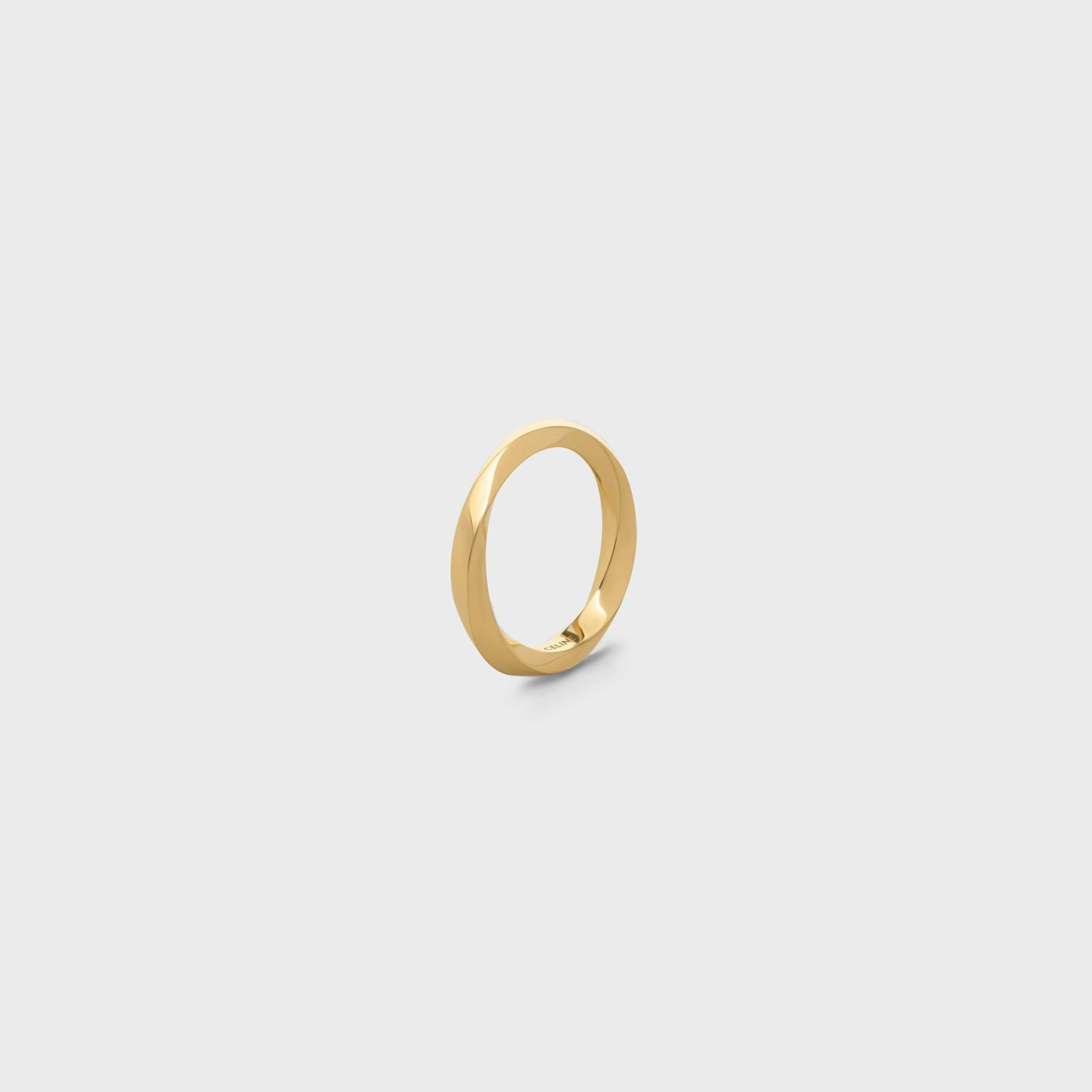 Torsion Ring in Yellow Gold^CELINE Clearance