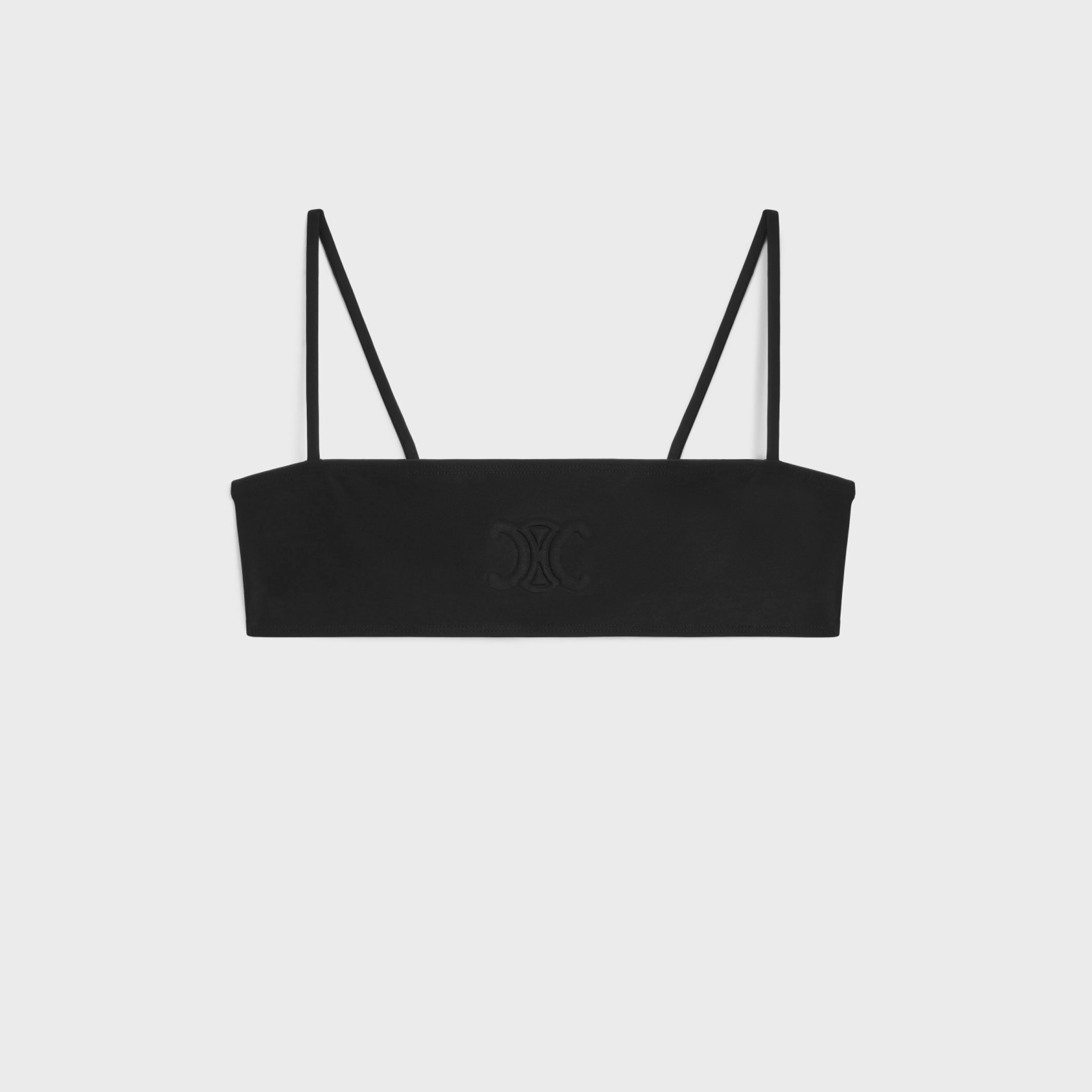 Triomphe bandeau top in matte jersey^CELINE Sale