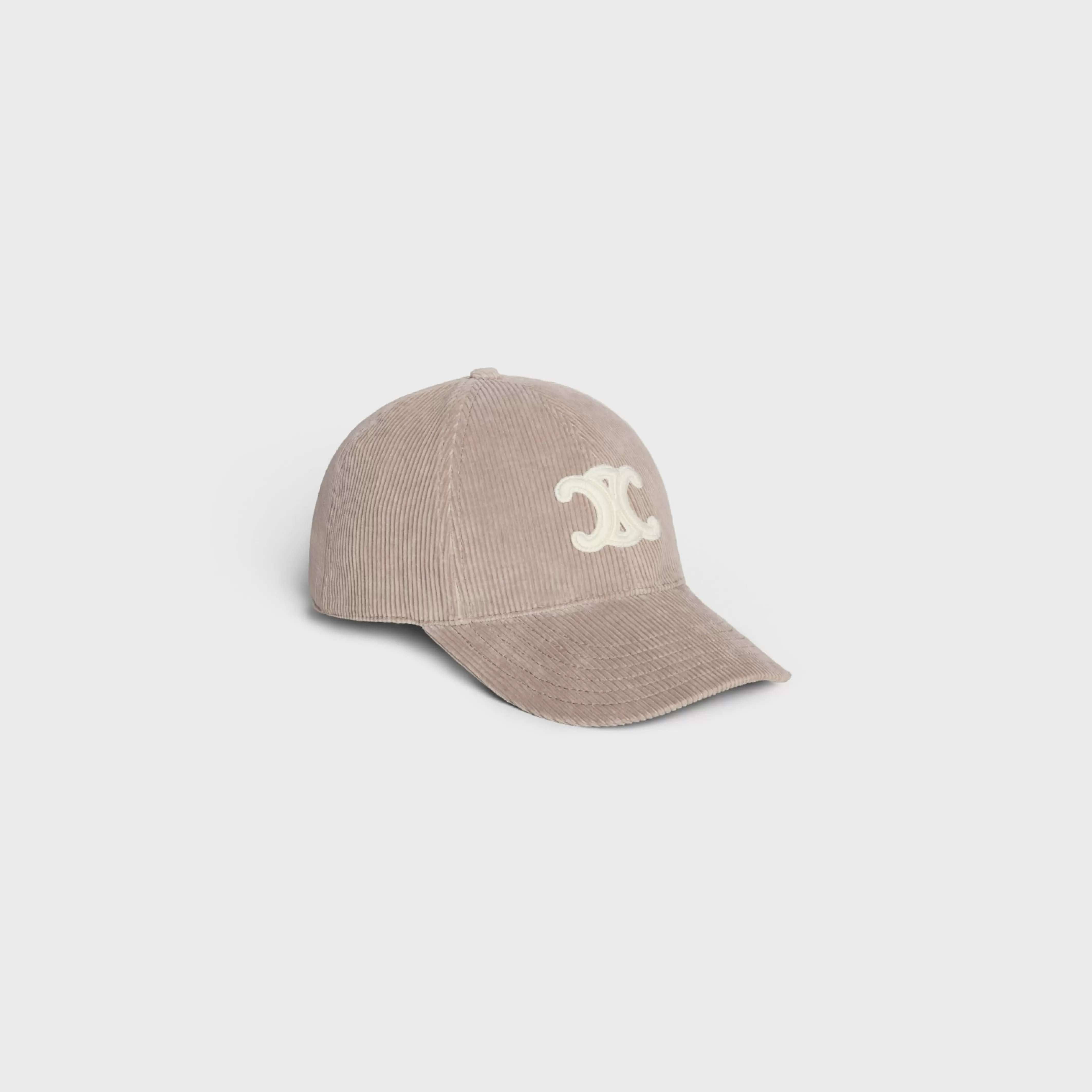 triomphe baseball cap in corduroy^CELINE Fashion