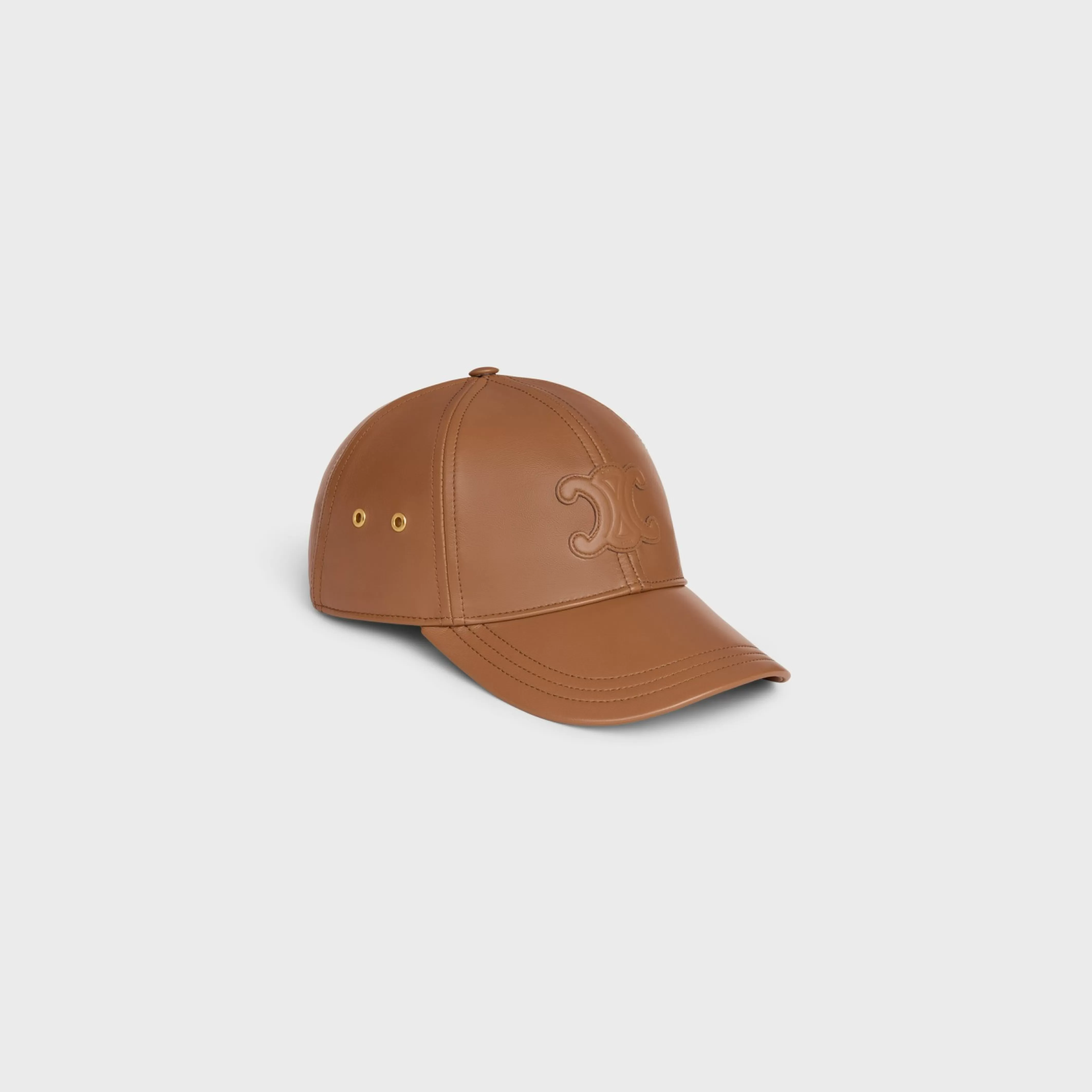 Triomphe baseball cap in lambskin^CELINE Outlet