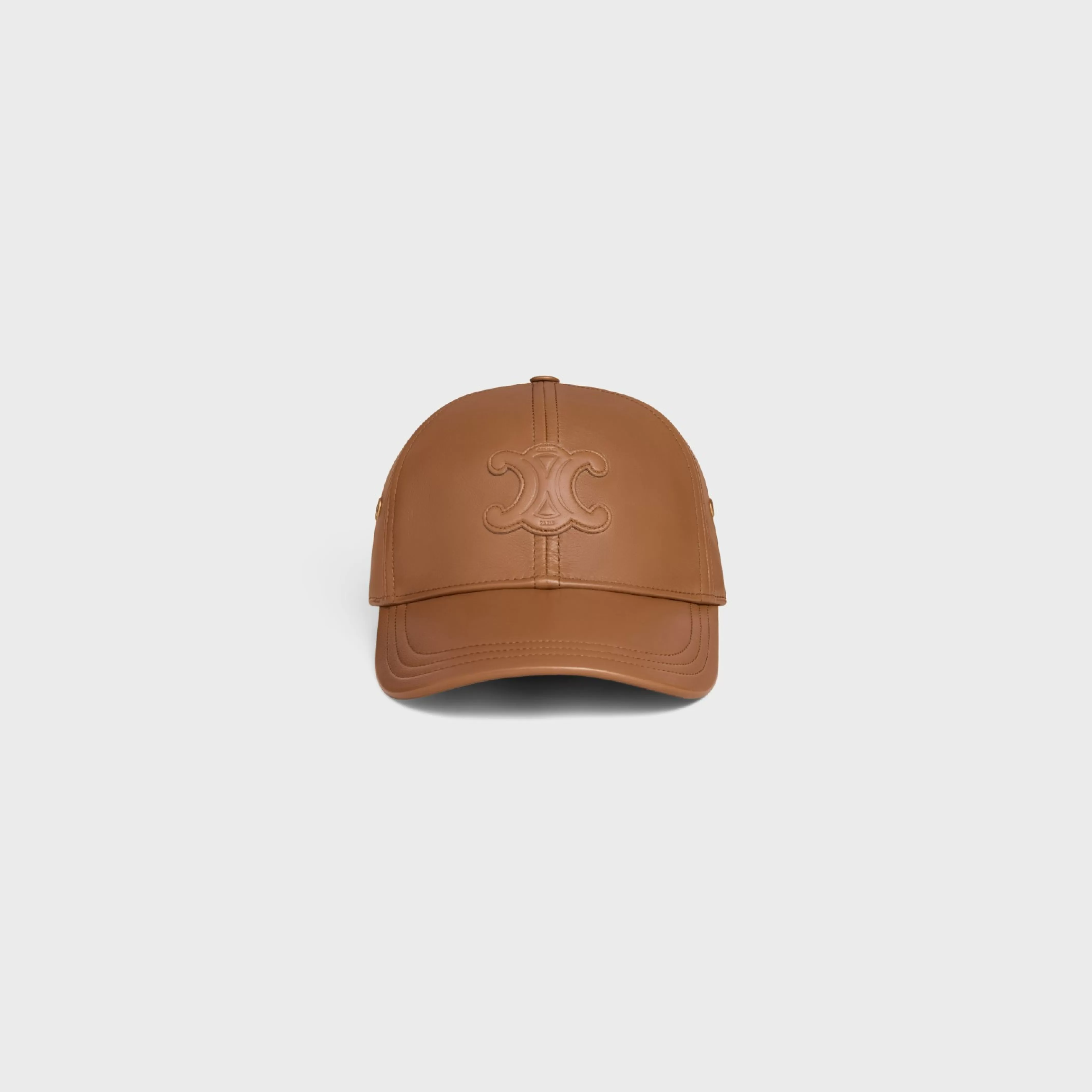 Triomphe baseball cap in lambskin^CELINE Outlet