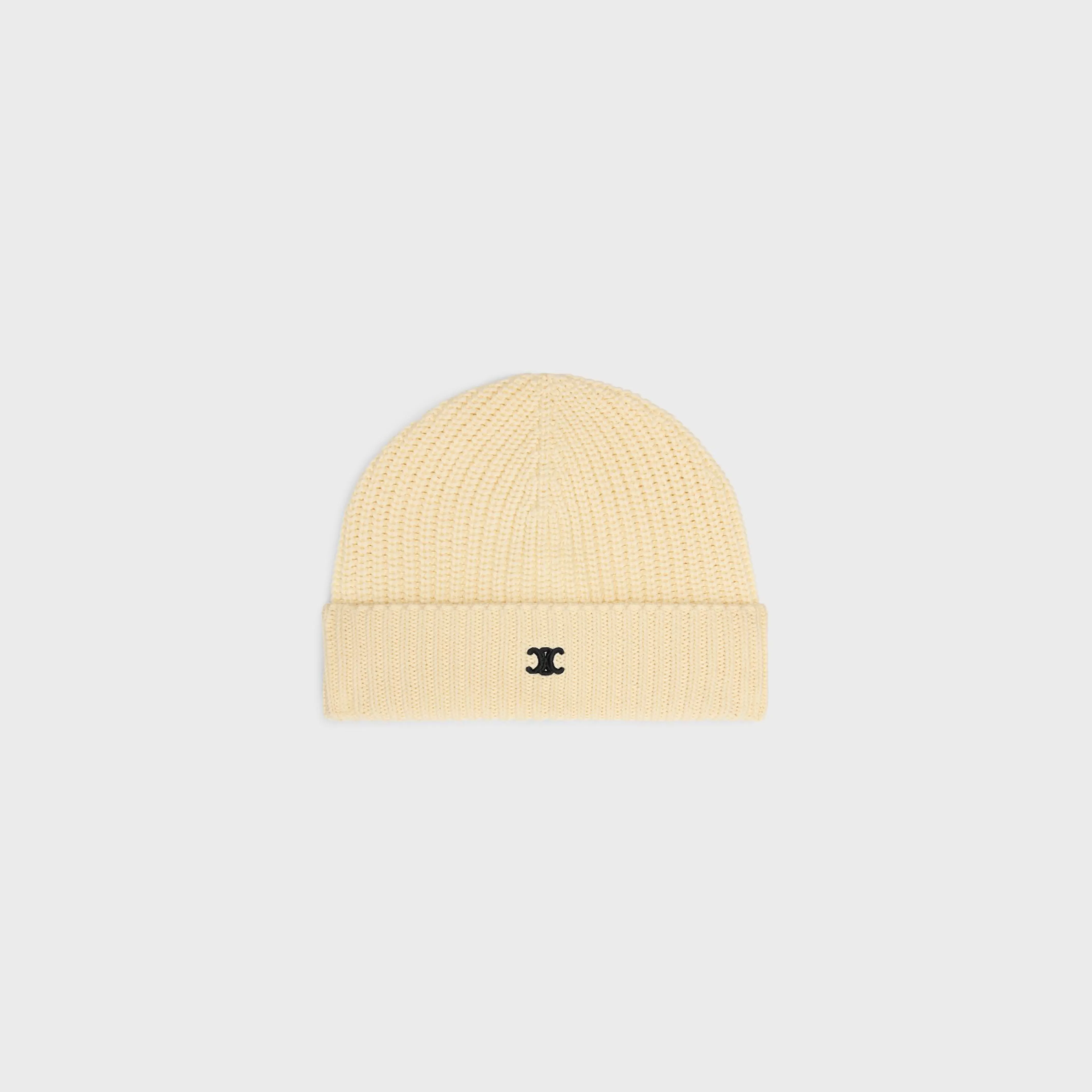 triomphe beanie in cotton^CELINE Store