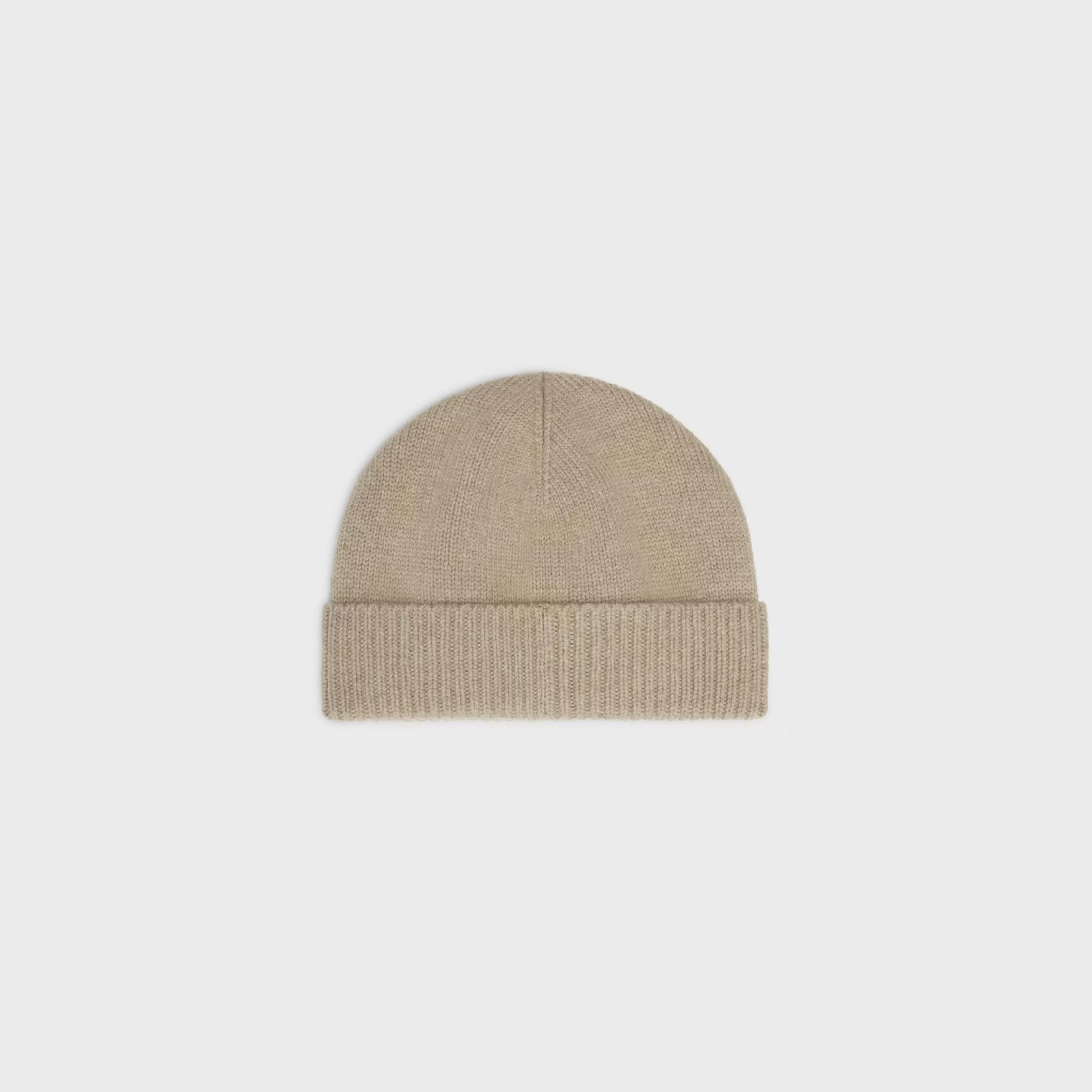 triomphe beanie in wool and cashmere^CELINE Sale