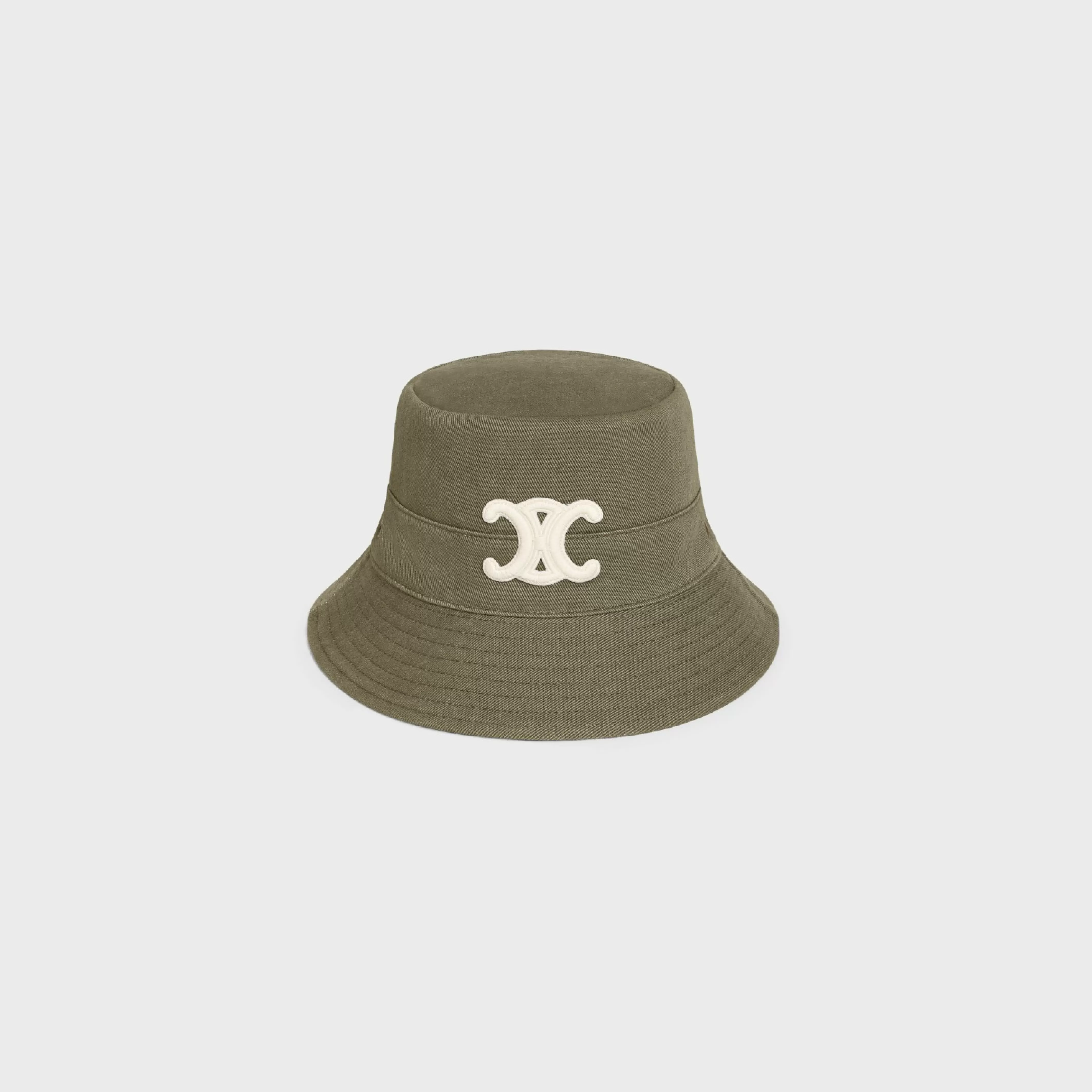 triomphe bucket hat in cotton gabardine^CELINE Shop