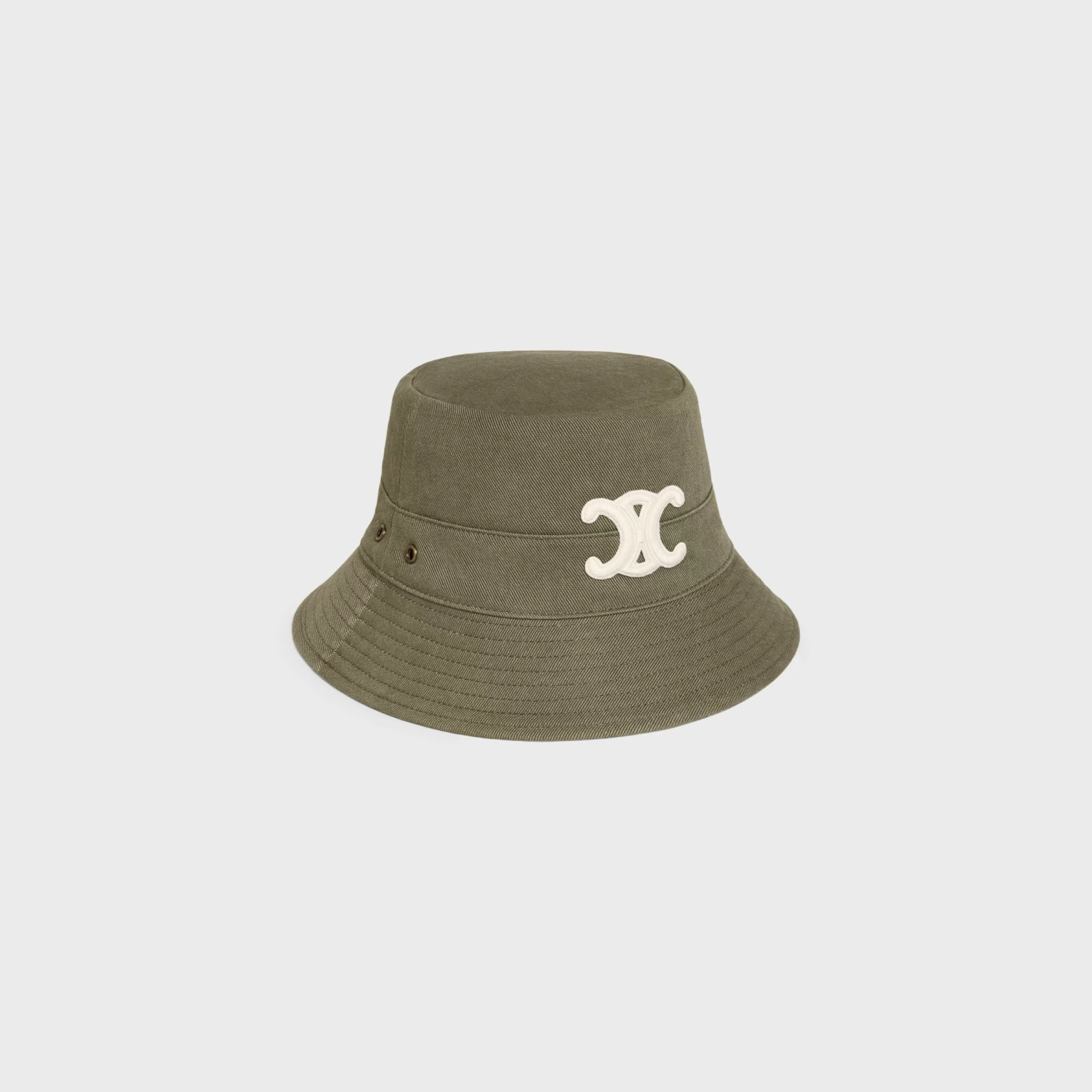 triomphe bucket hat in cotton gabardine^CELINE Shop