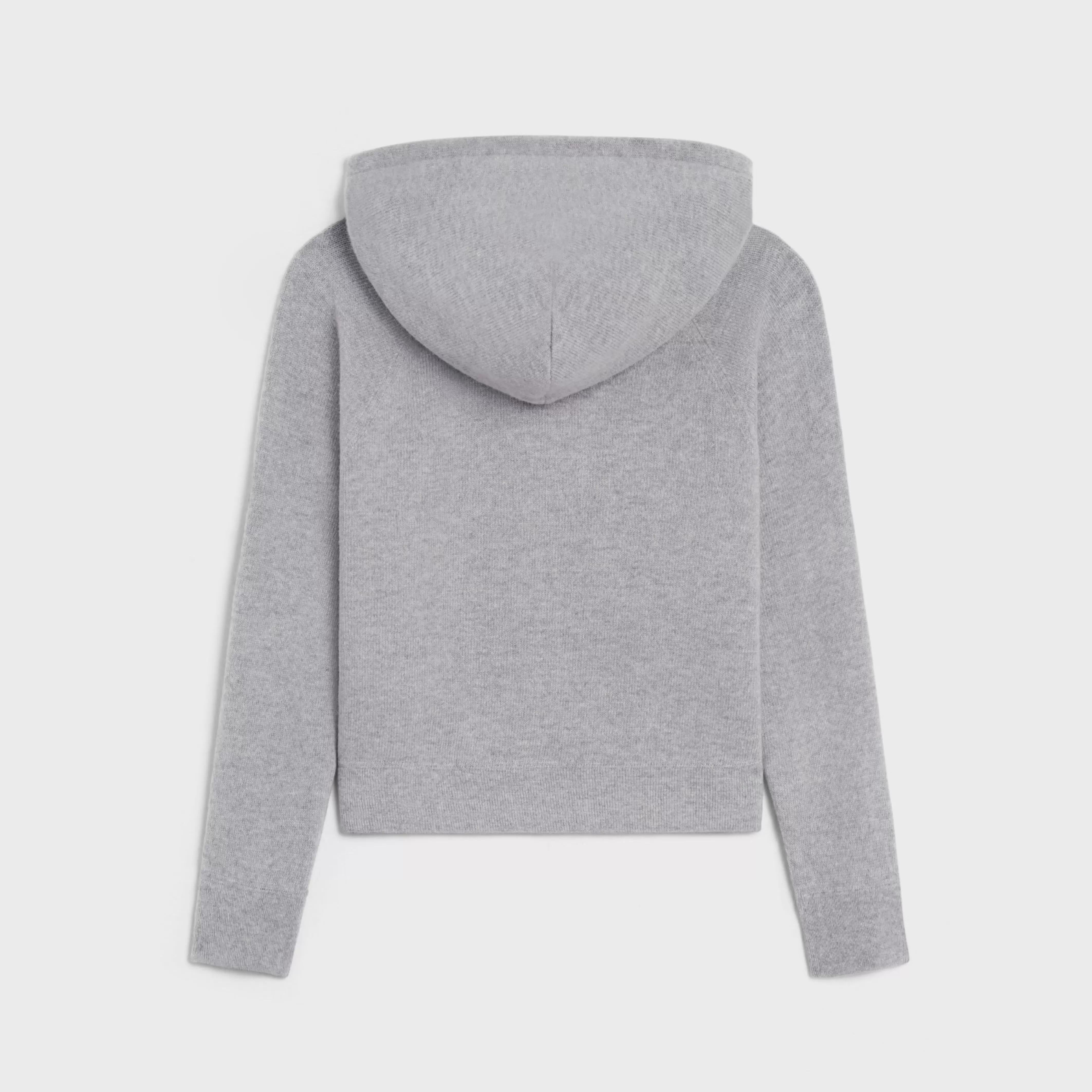 triomphe hoodie in sporty wool and cashmere^CELINE Clearance