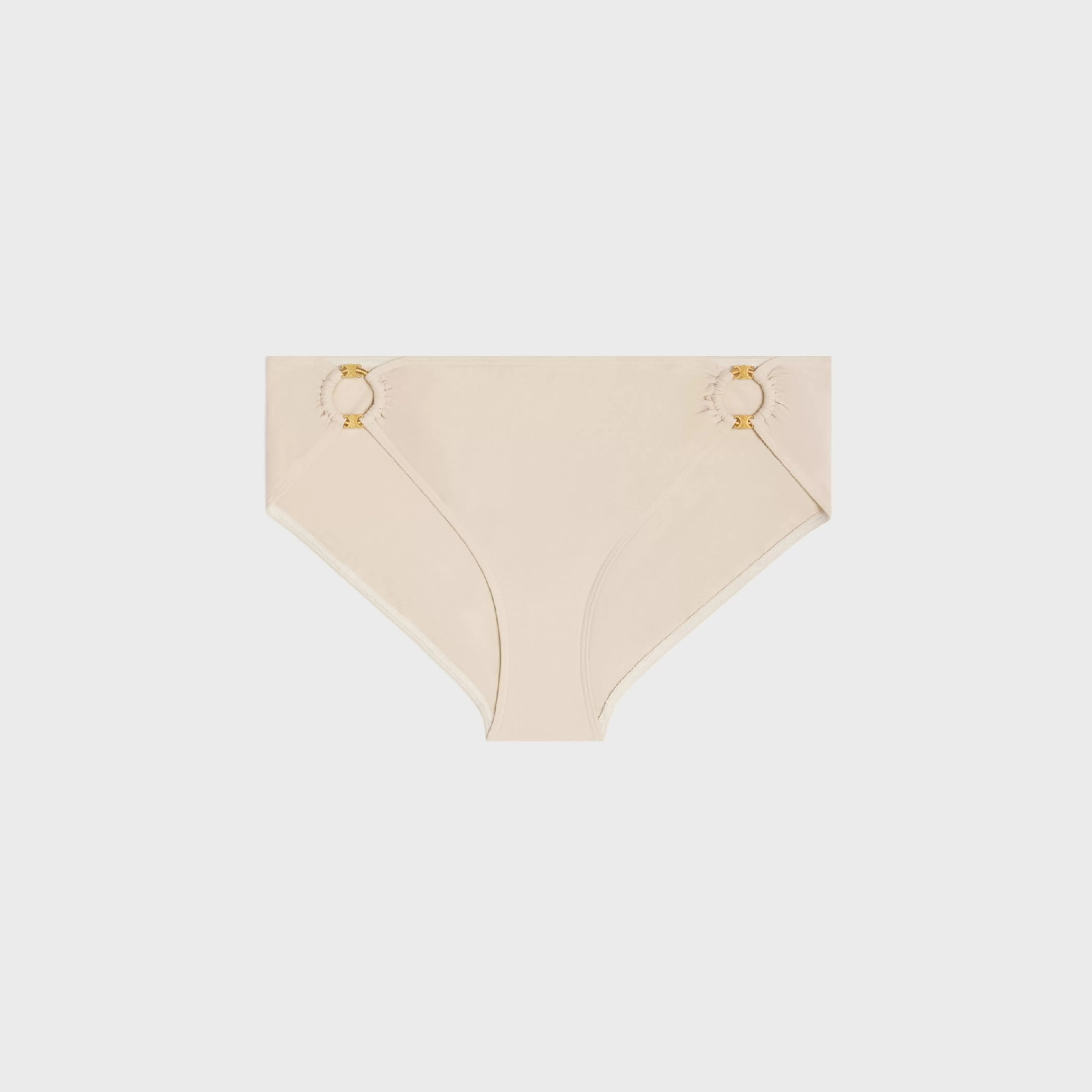 triomphe swimsuit bottom in matte jersey^CELINE Shop