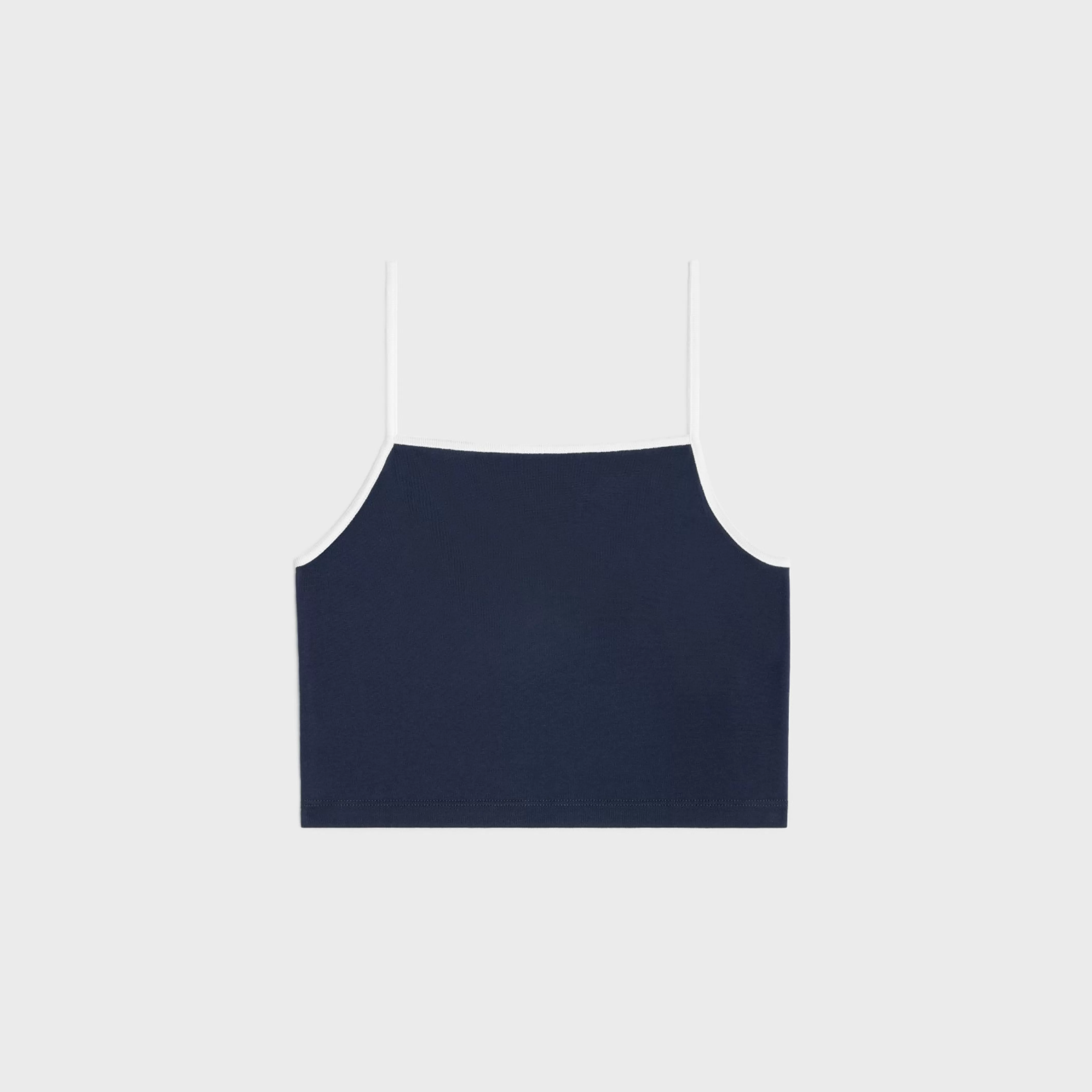 triomphe tank top in cotton jersey^CELINE Cheap