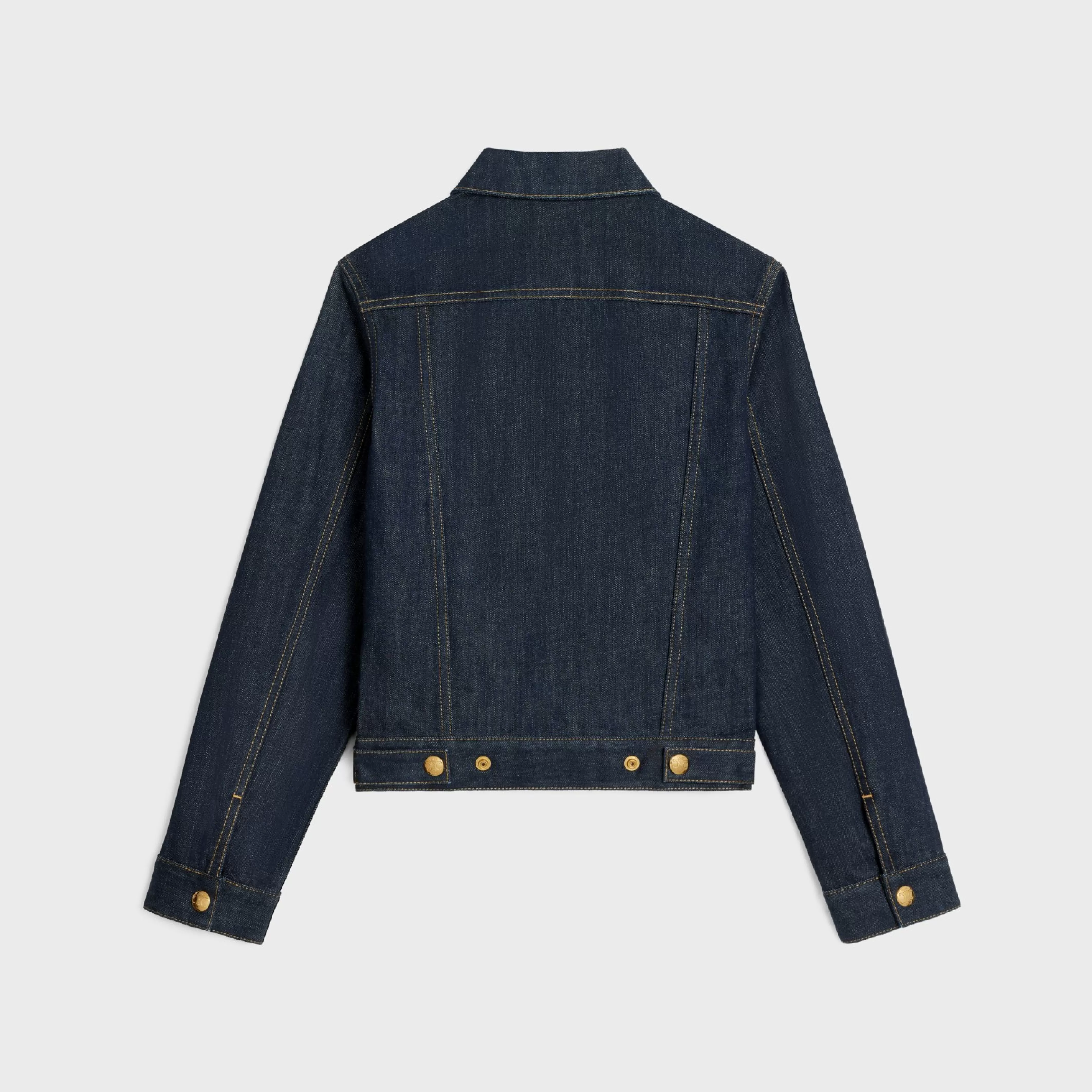 Trucker jacket in rinsed wash denim^CELINE Fashion