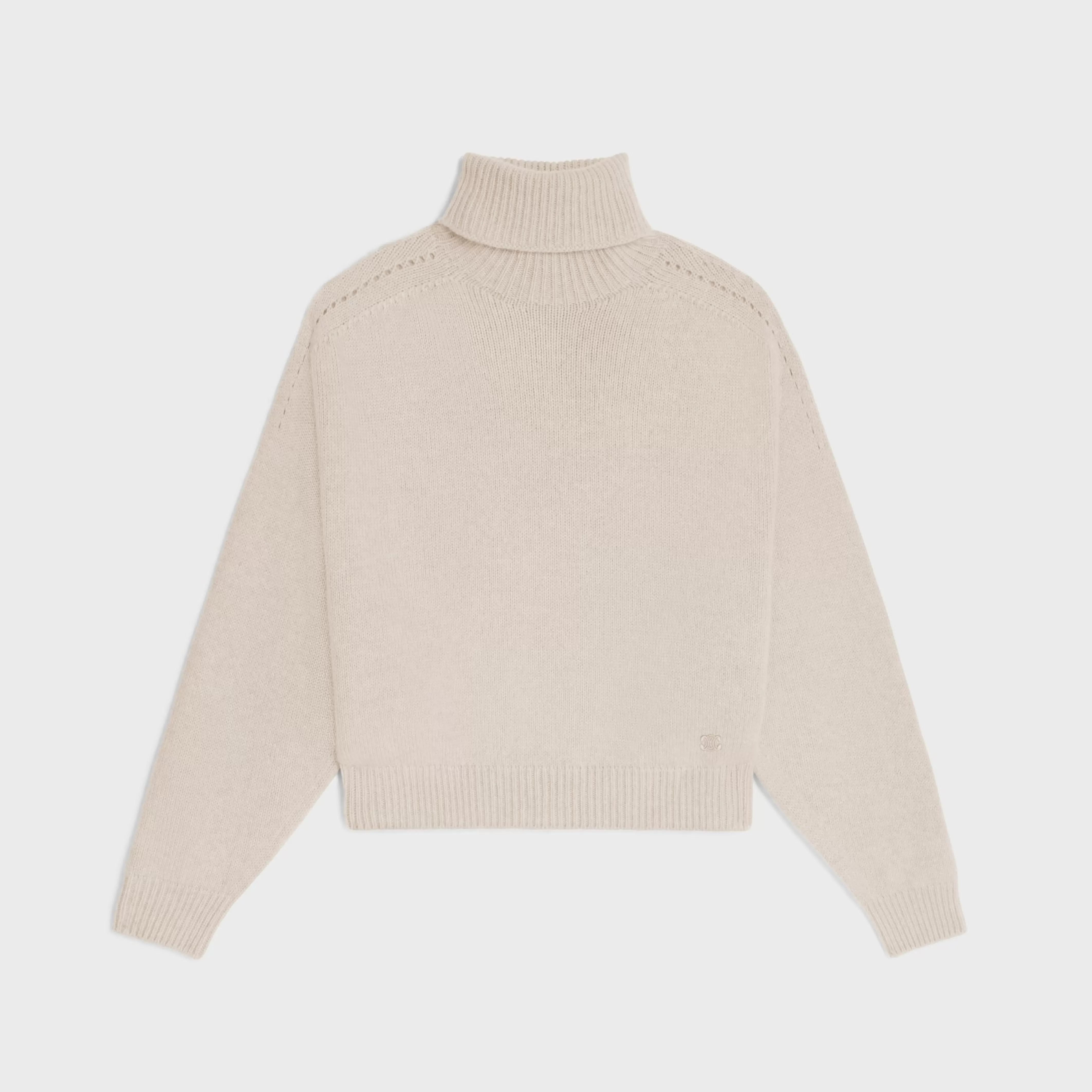 turtleneck sweater in seamless cashmere^CELINE Best Sale