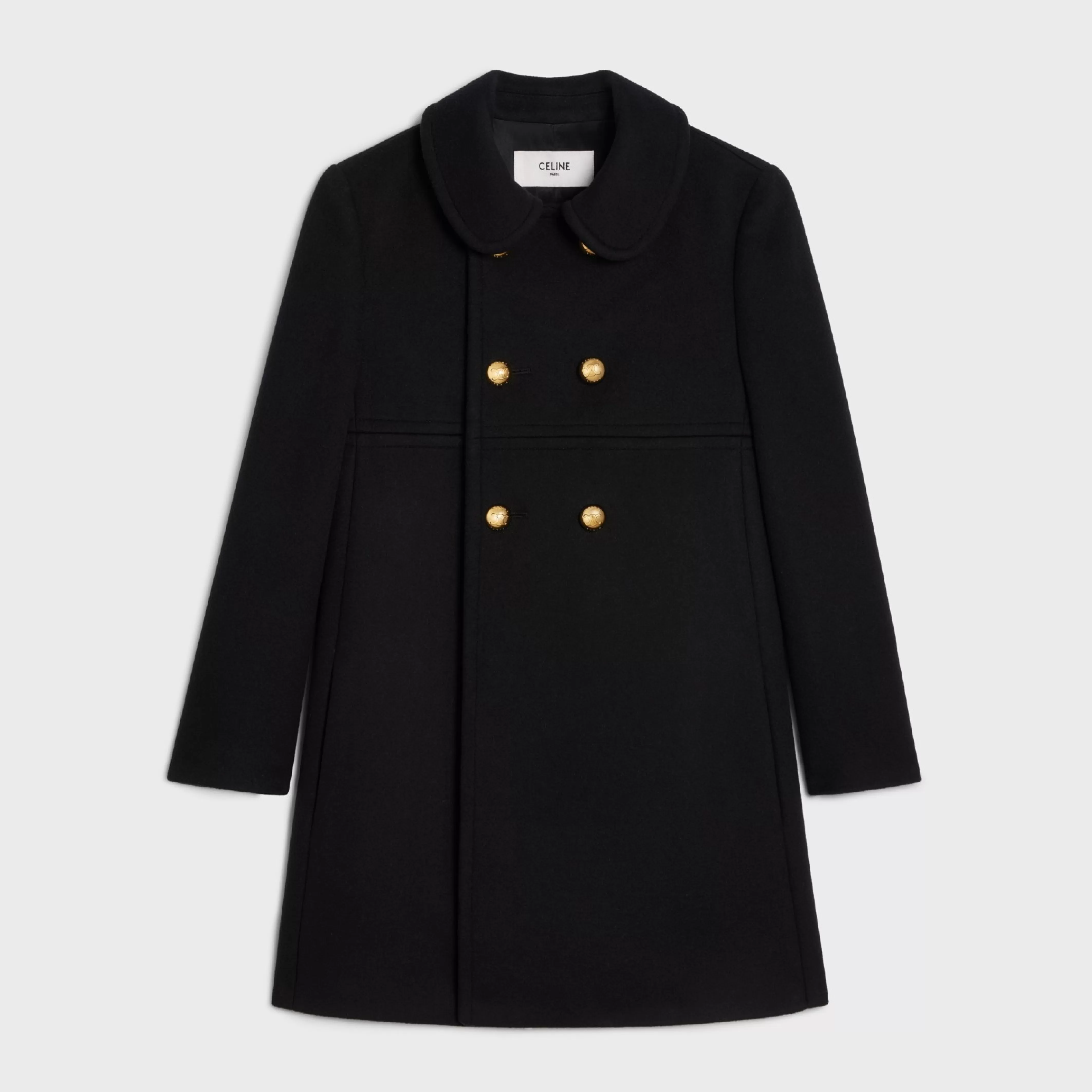 Victorine coat in in double faced cashmere^CELINE Clearance