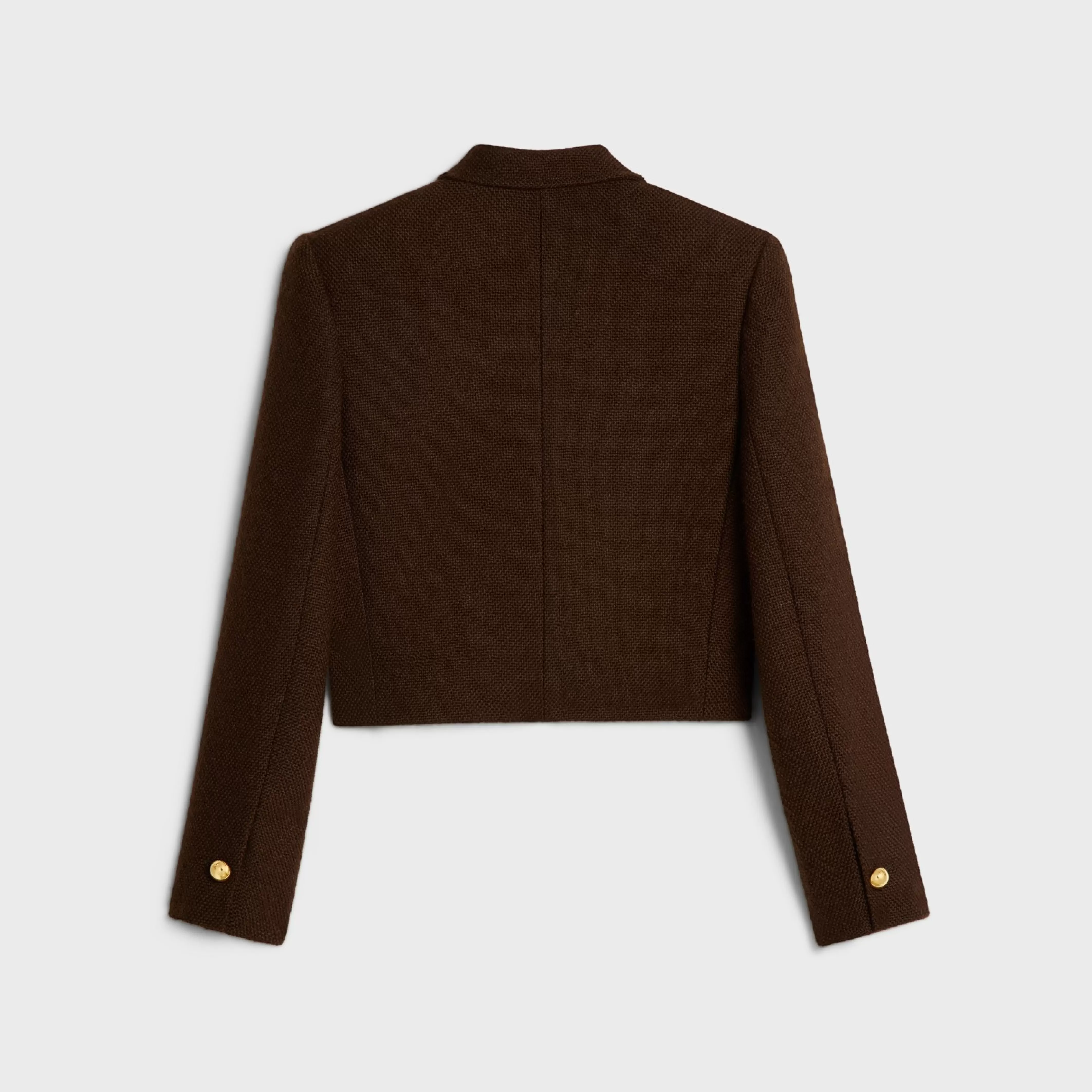 Vivienne jacket in wool tweed^CELINE Cheap