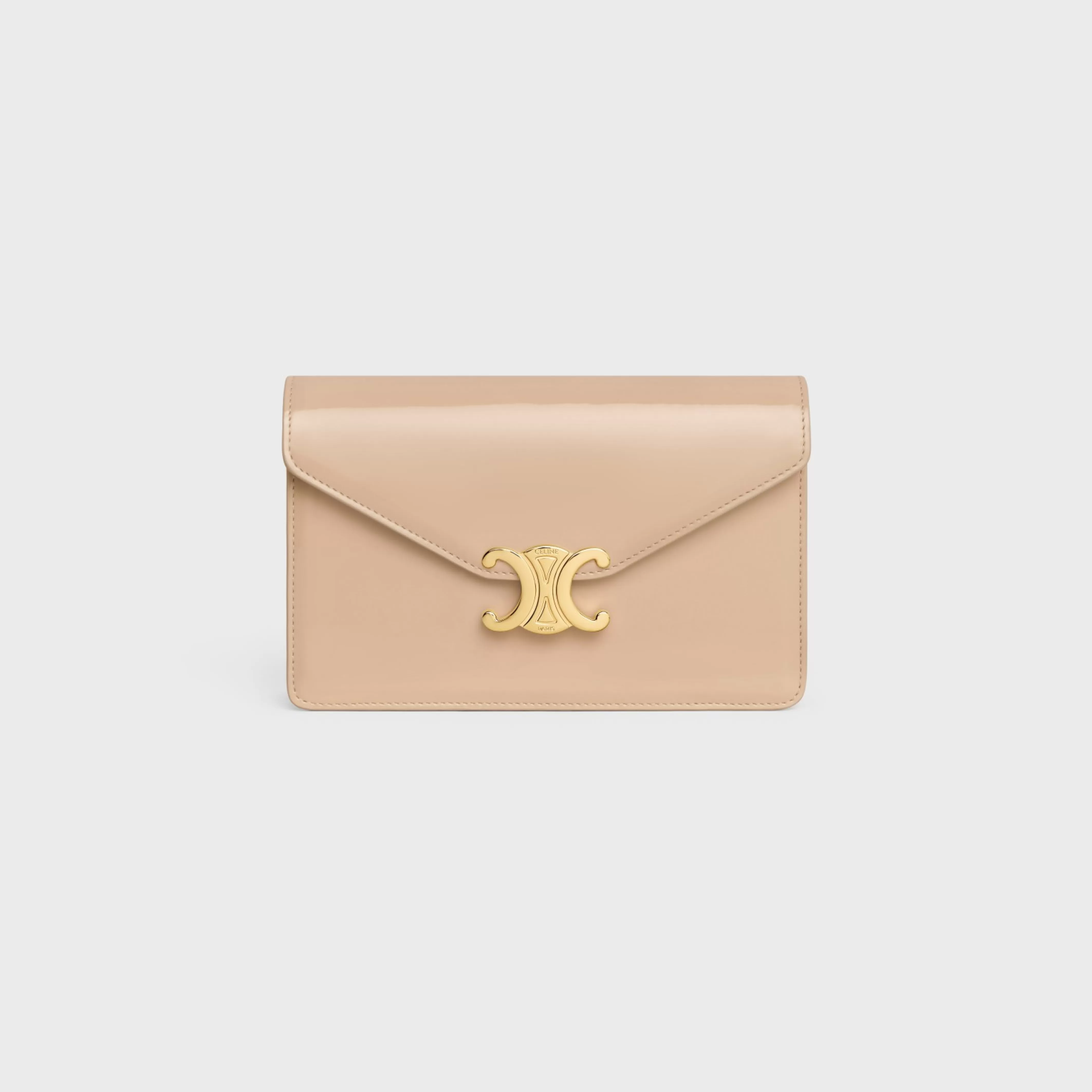 WALLET ON CHAIN MARGO in PATENT CALFSKIN^CELINE Best Sale