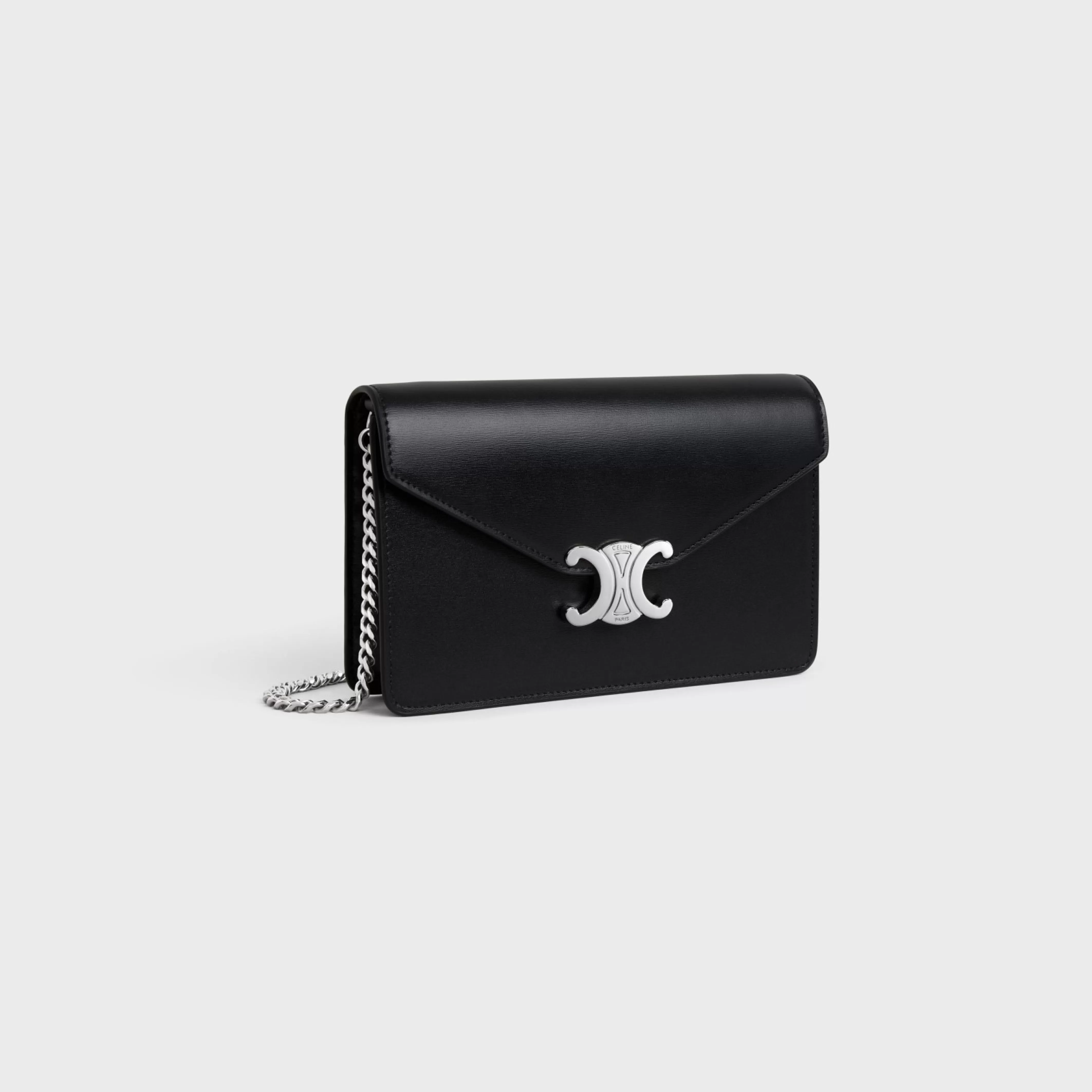 WALLET ON CHAIN MARGO in Shiny calfskin^CELINE Discount