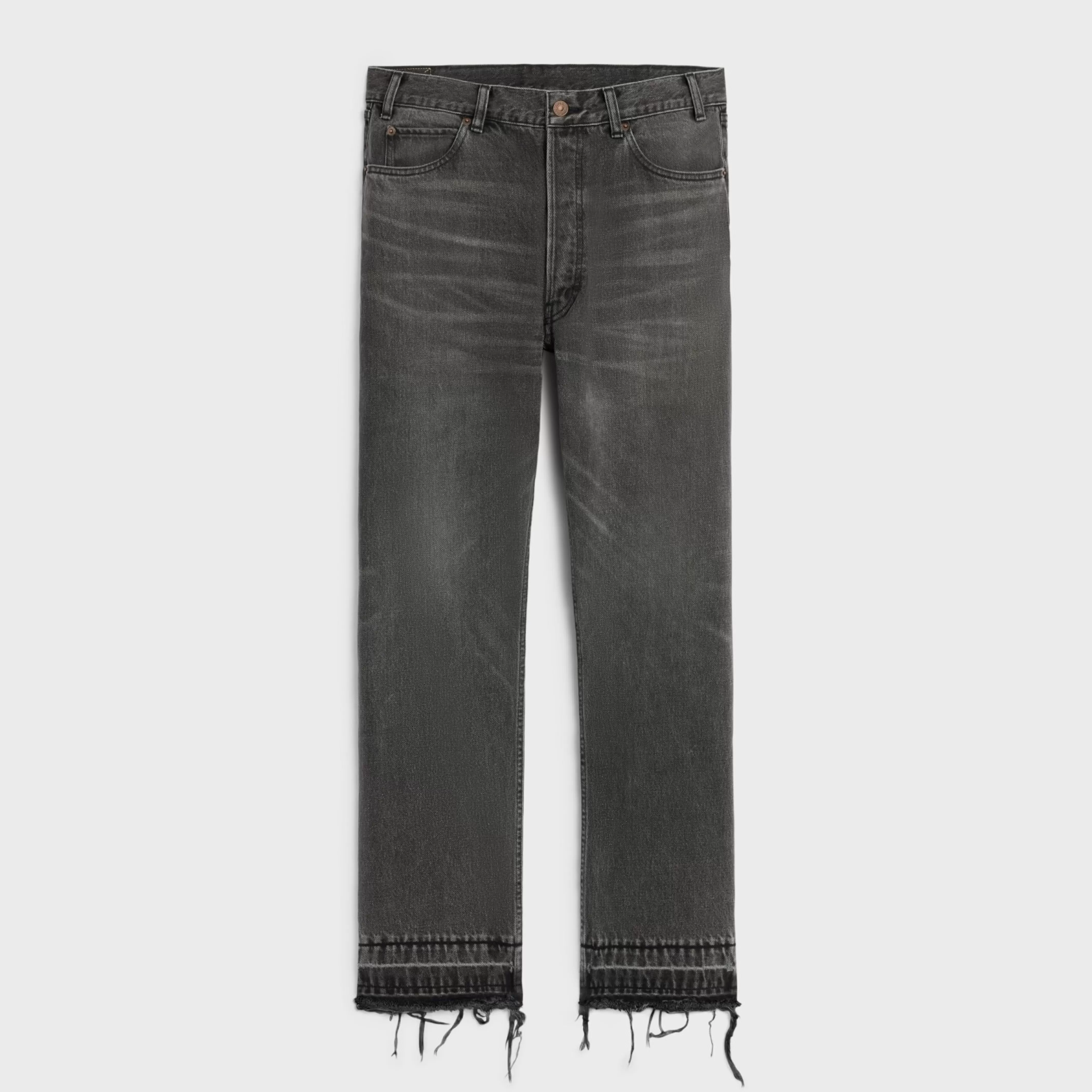 wesley jeans in vintage black wash denim^CELINE Cheap