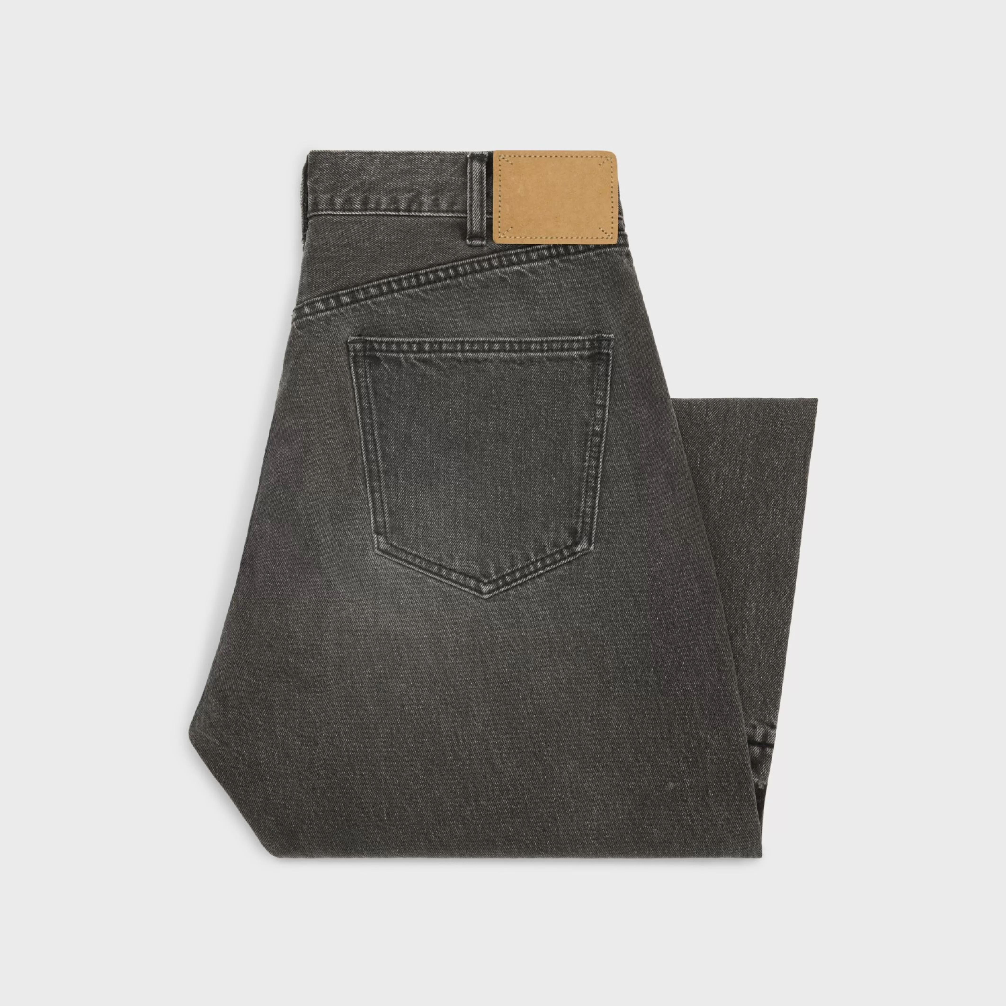 wesley jeans in vintage black wash denim^CELINE Cheap